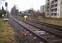 Kind unter Strassenbahn Koeln Porz Steinstr P03